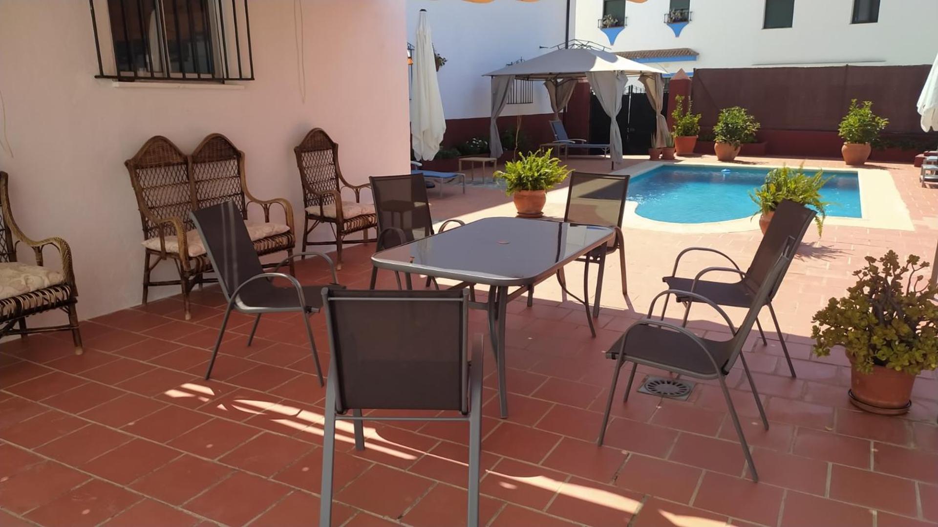 Hostal El Pinar Montecorto Bagian luar foto