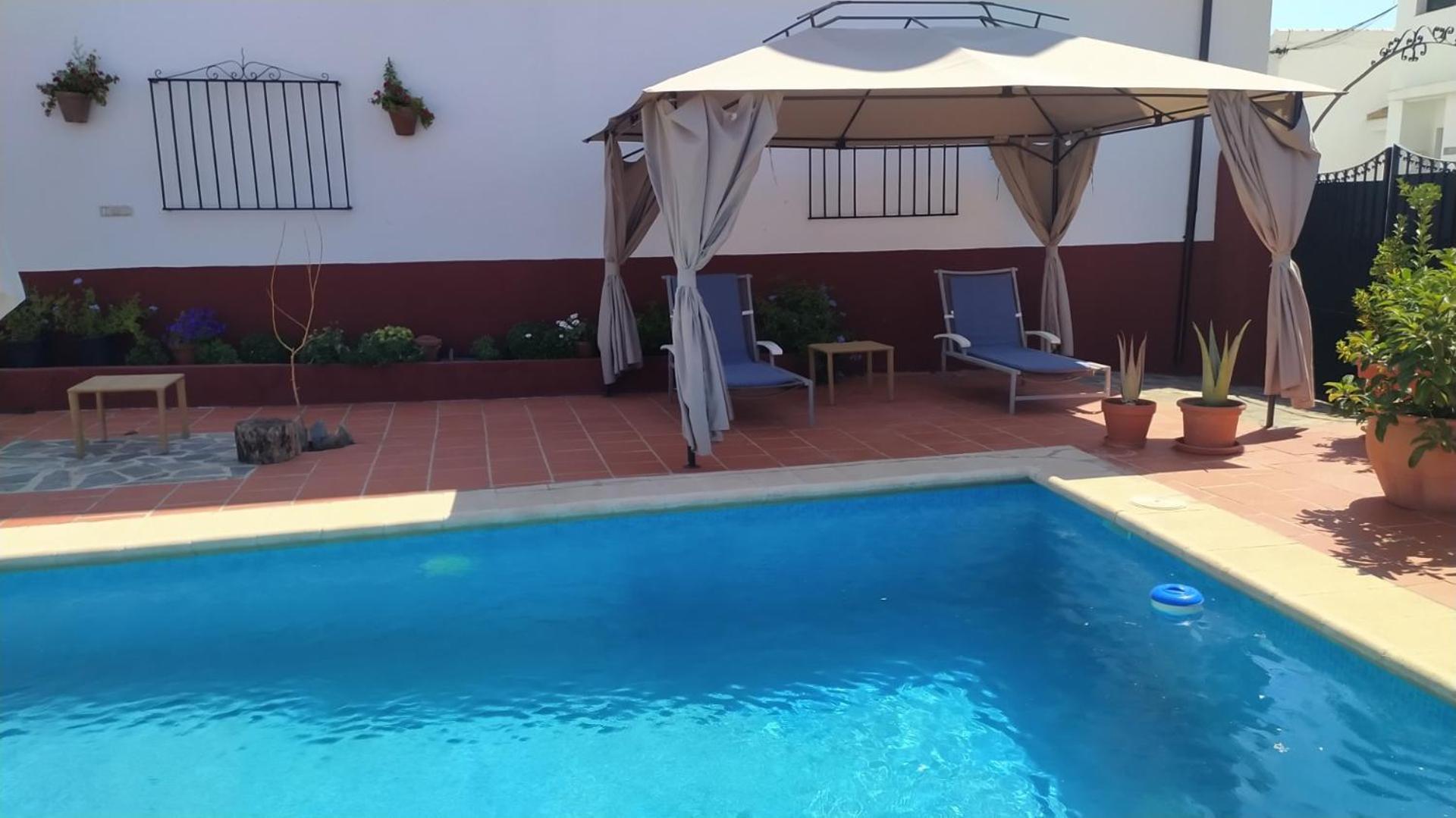 Hostal El Pinar Montecorto Bagian luar foto